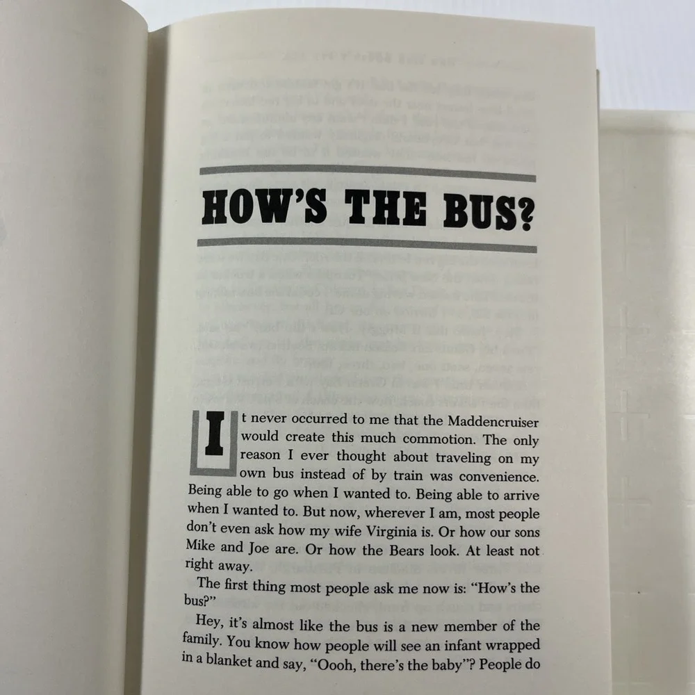 One Size Doesn't Fit All John Madden Dave Anderson 1988 1st Edition Hardcover DJ